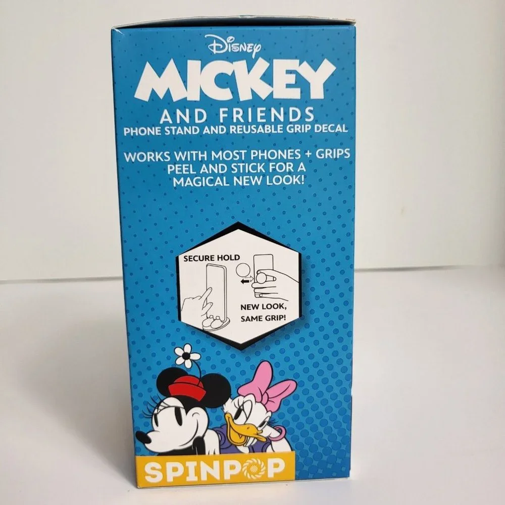 Disney SpinPop Minnie Mouse Mickey And Friends Phone Stand Reusable Grip Decal